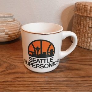 Vintage Seattle Super Sonics 1978-79 NBA Mug